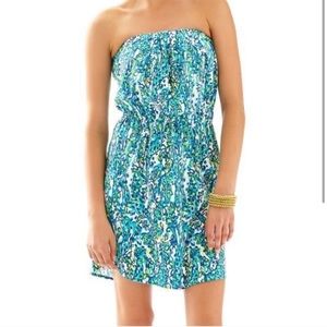 Lilly Pulitzer Strapless Windsor It’s a Stretch Dress